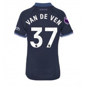 Tottenham Hotspur Micky van de Ven #37 Udebanetrøje Dame 2023-24 Kort ærmer